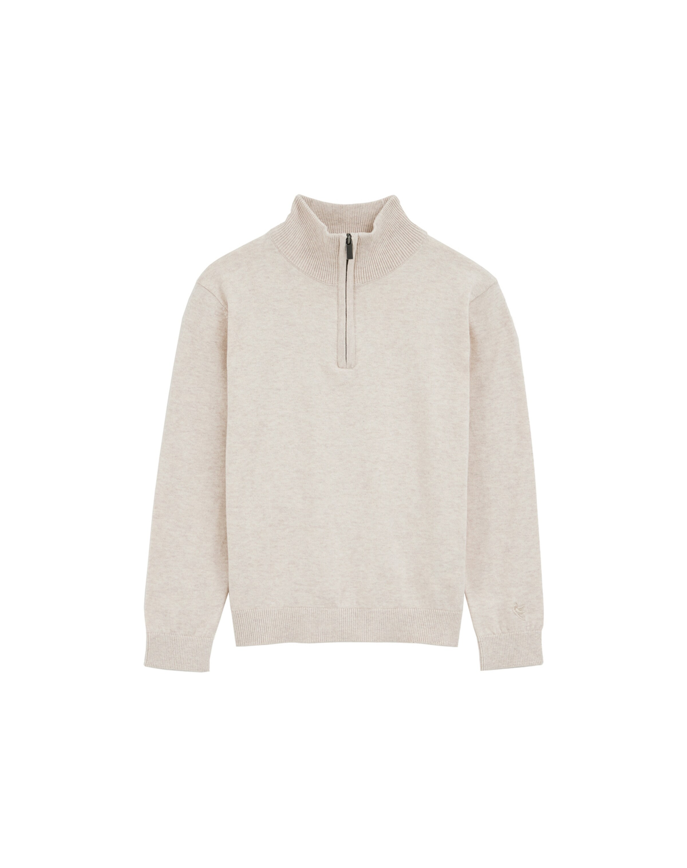 Pull-over WE Fashion en beige : devant