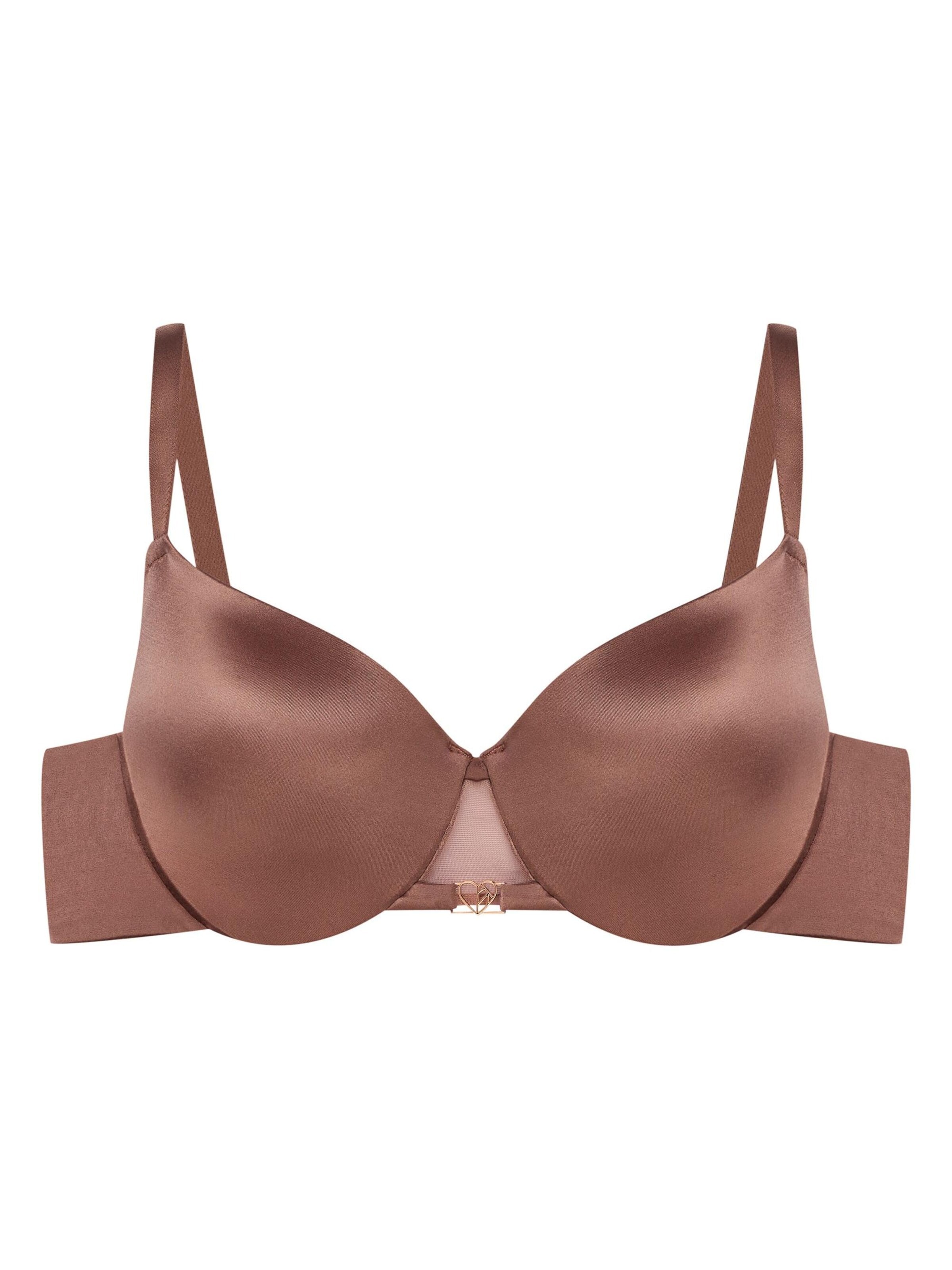 Classico Reggiseno 'Influensa' di ESOTIQ in marrone