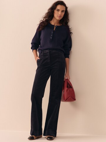 Next - Pierna ancha Pantalón 'N. Premium' en azul