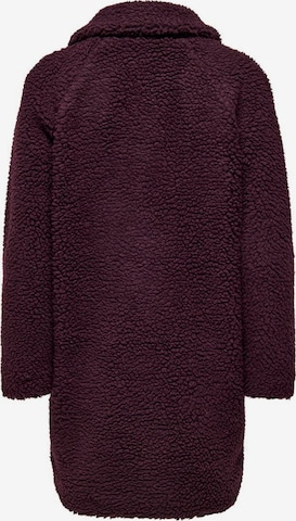 Manteau mi-saison 'Mama Sherpa' Only Maternity en rouge