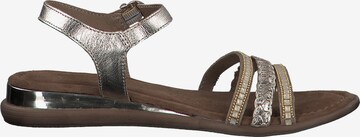 MARCO TOZZI Sandalen met riem in Goud