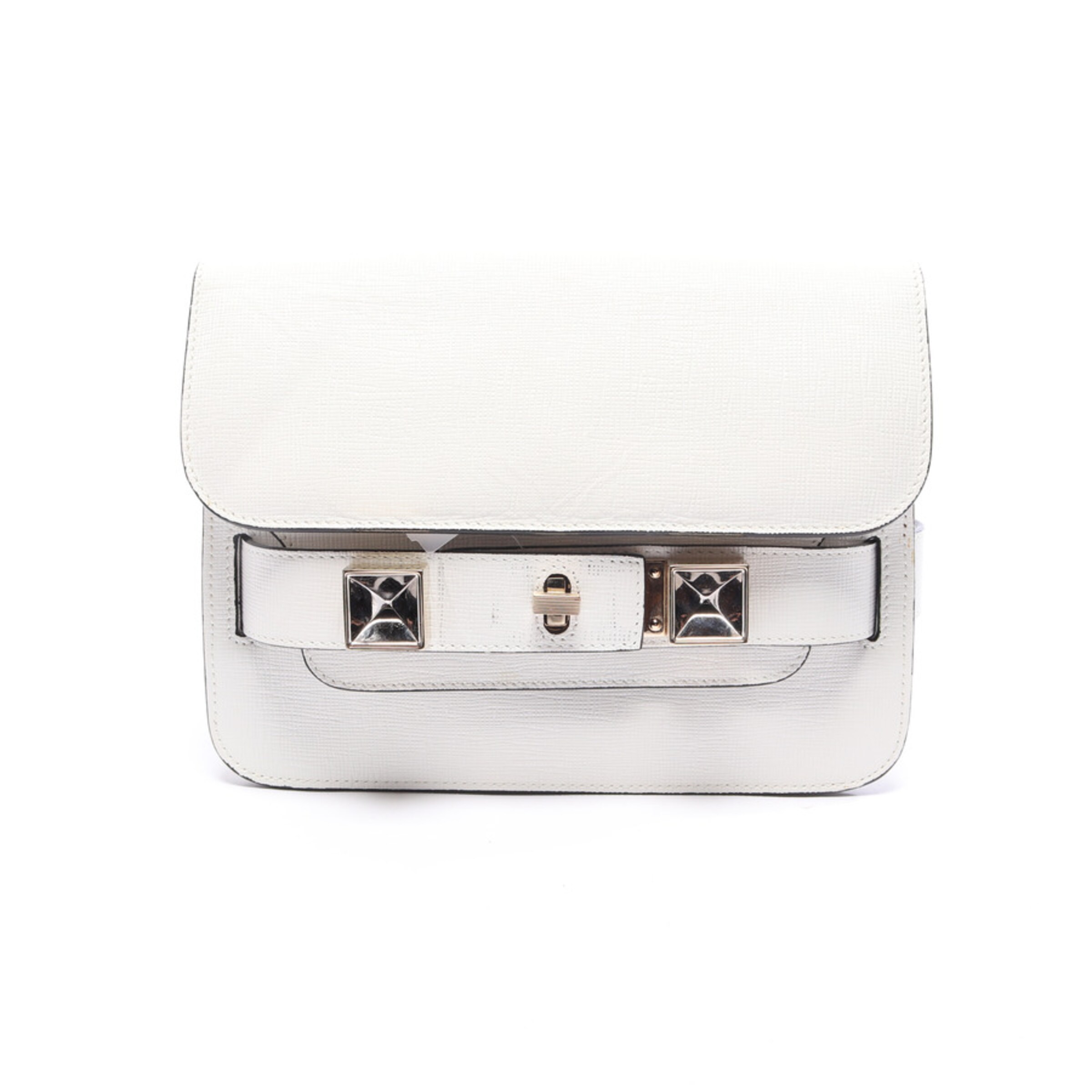 Proenza Schouler Schultertasche / Umhängetasche One Size in Weiß: Vorderseite