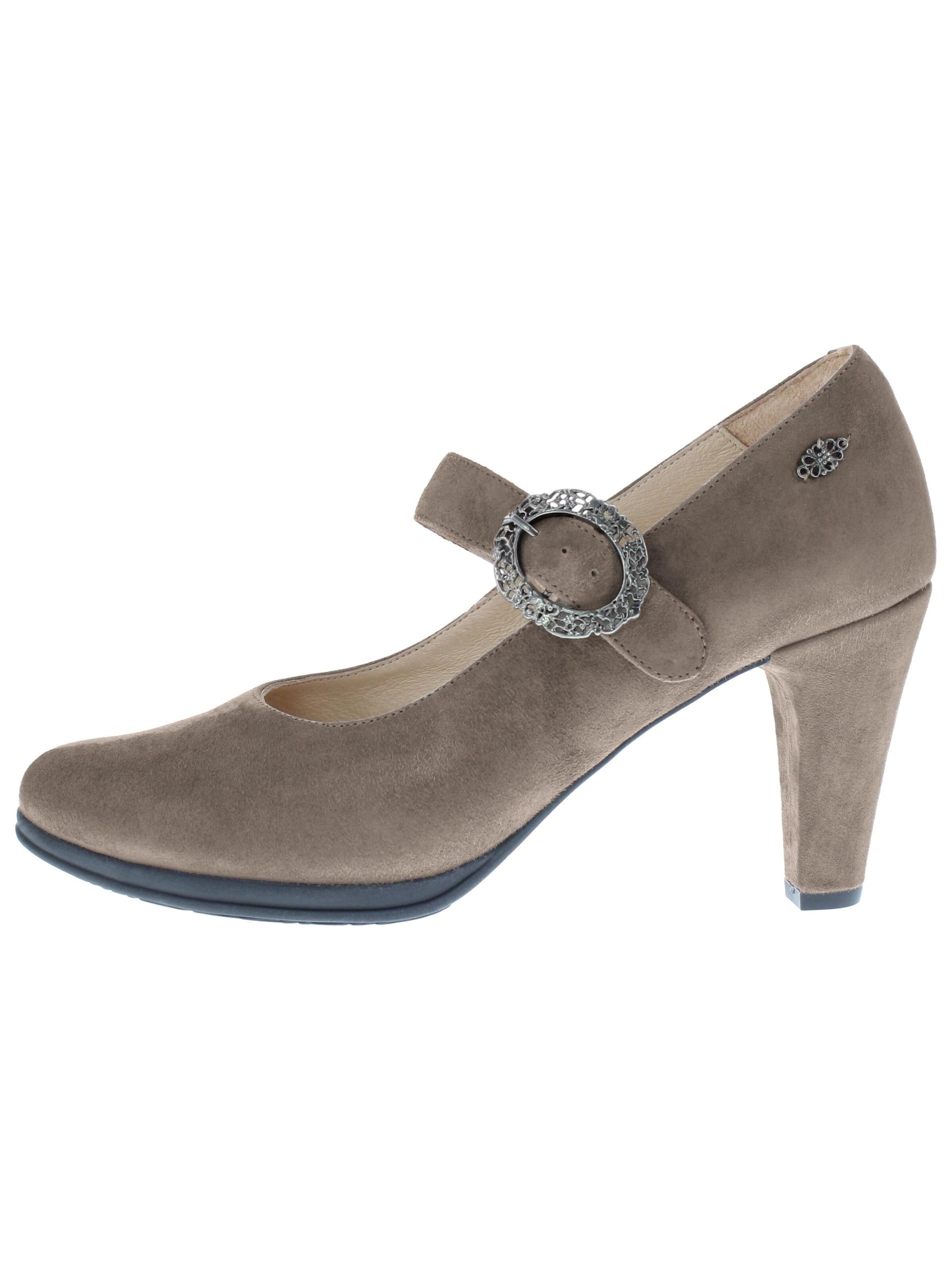 XAVER LUIS Schuhmanufaktur Pumps 'Sarah' in Grey: front