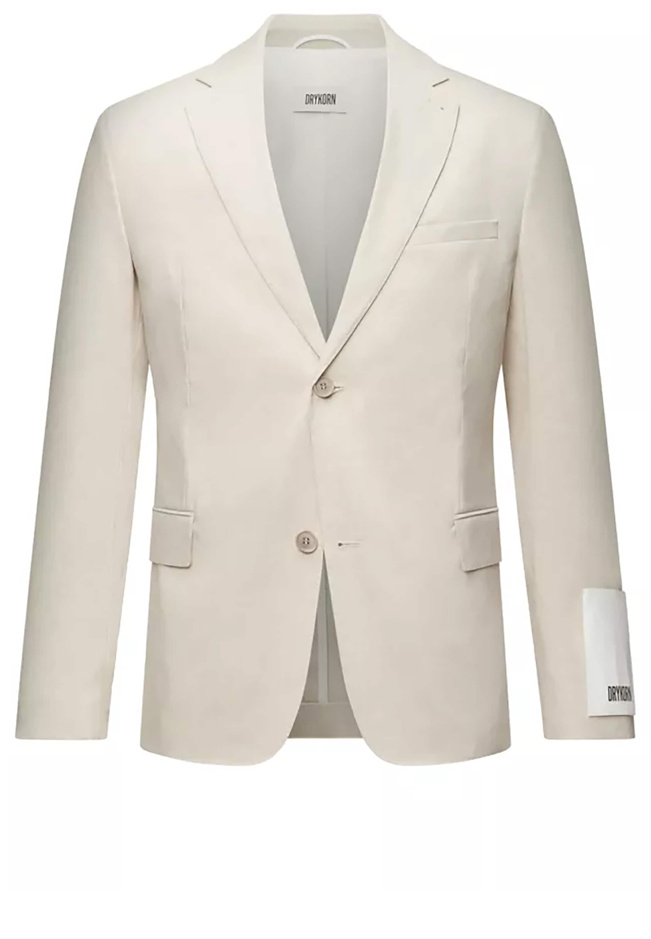 DRYKORN Regular Fit Business-Sakko 'Yames' in Beige: Vorderseite