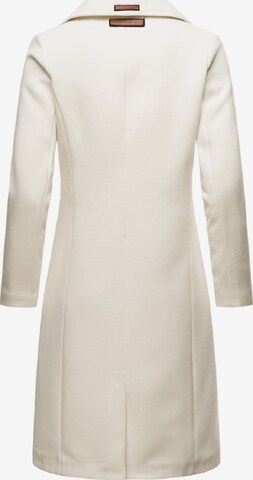 Manteau mi-saison 'Wooly' NAVAHOO en blanc