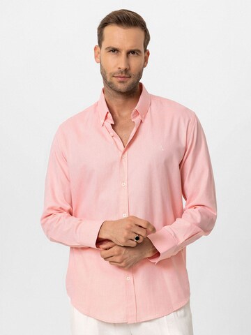 Antioch Regular fit Overhemd in Roze