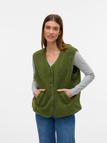 VERO MODA Vest 'VMJosefin' in Green: front