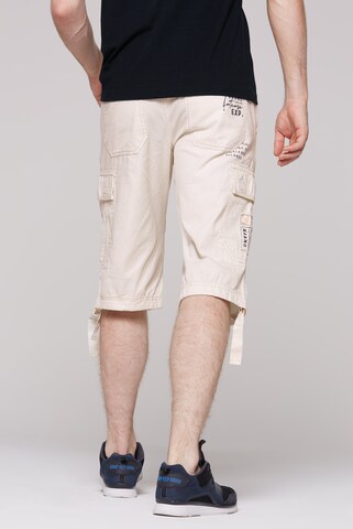 CAMP DAVID Regular Shorts in Beige
