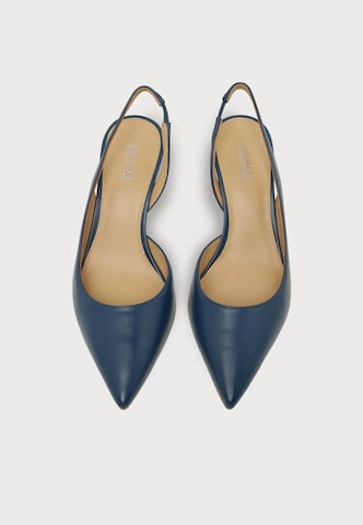 MICHAEL Michael Kors Γόβες slingback 'ALINA' σε μπλε