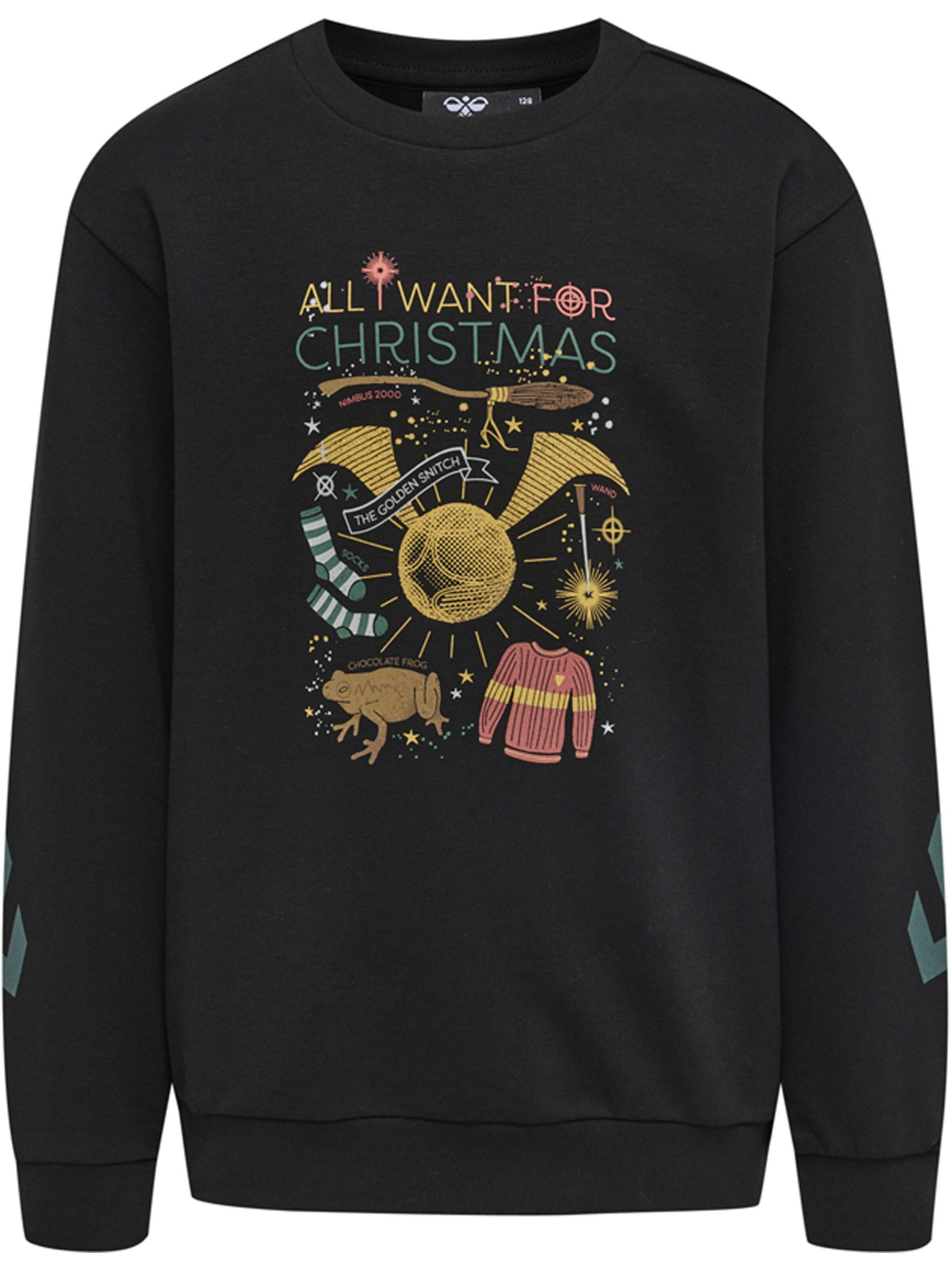 Hummel Sweatshirt 'Harry Potter' i sort: forside