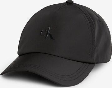 Casquette Calvin Klein Jeans en noir : devant