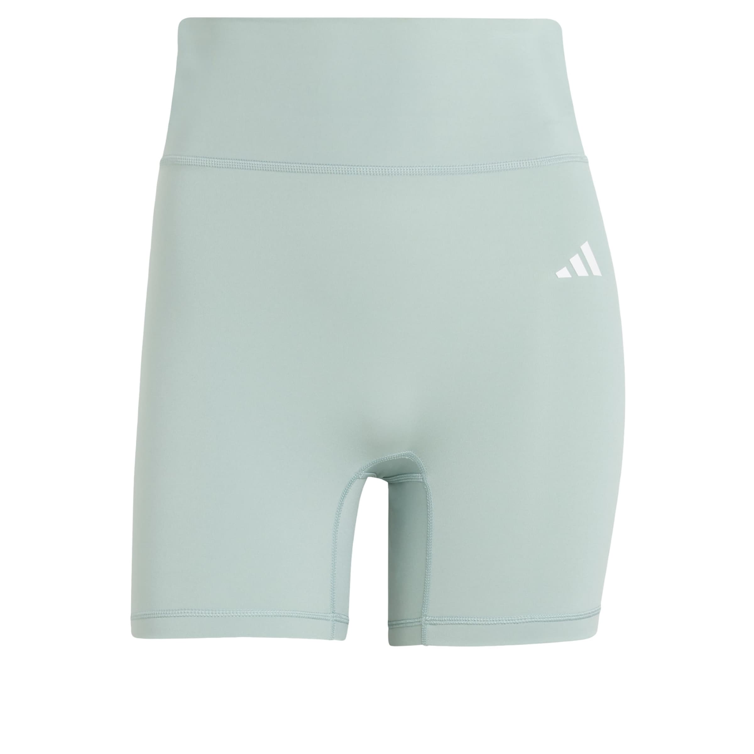 Skinny Pantalon de sport 'Optime Essentials' ADIDAS PERFORMANCE en vert : devant