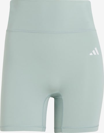 ADIDAS PERFORMANCE Sportbroek 'Optime Essentials' in Groen: voorkant