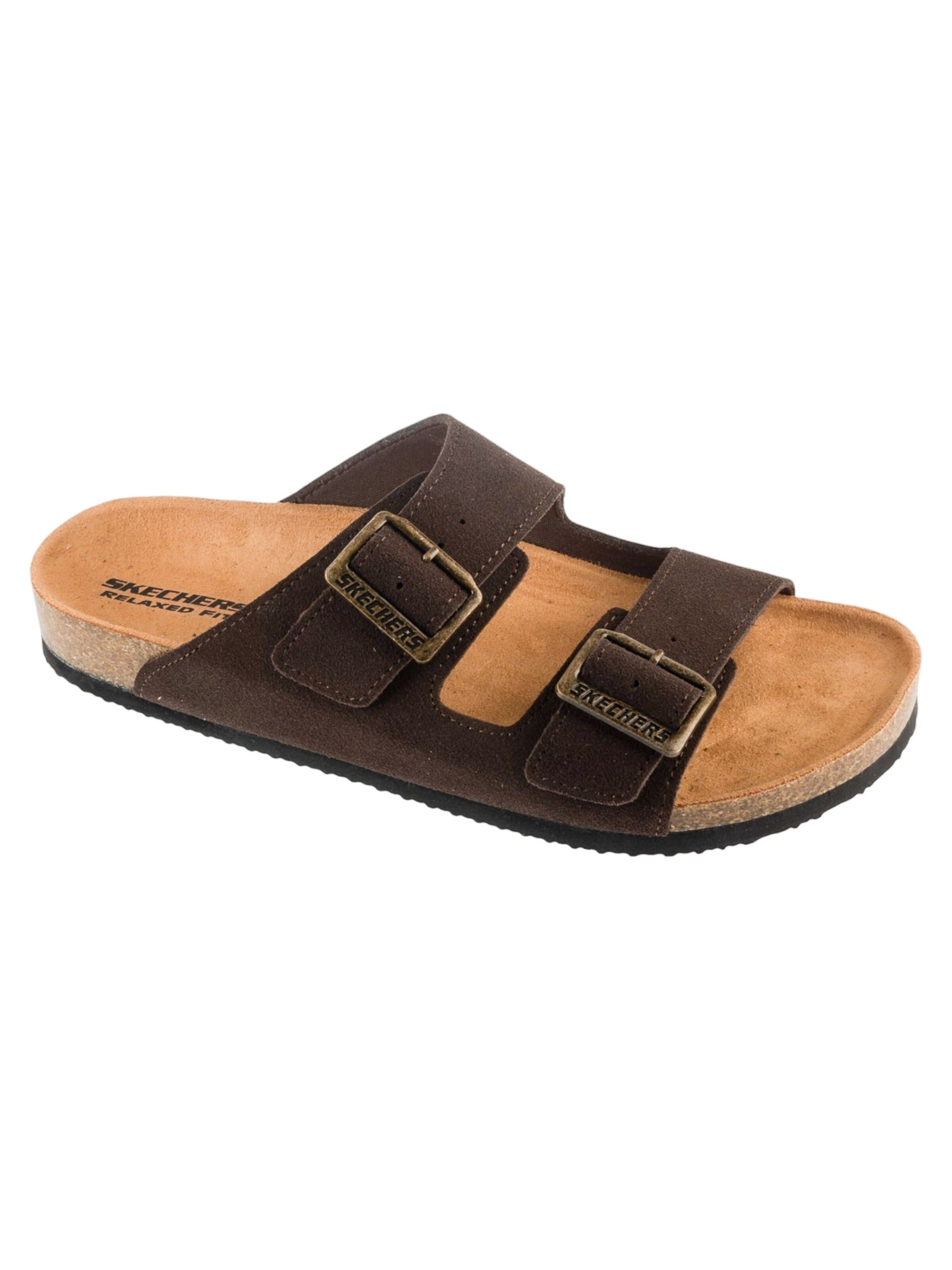 SKECHERS Sandale 'Aiden - Leelan'‌‌‌‌‌‌‌ in Braun: Vorderseite