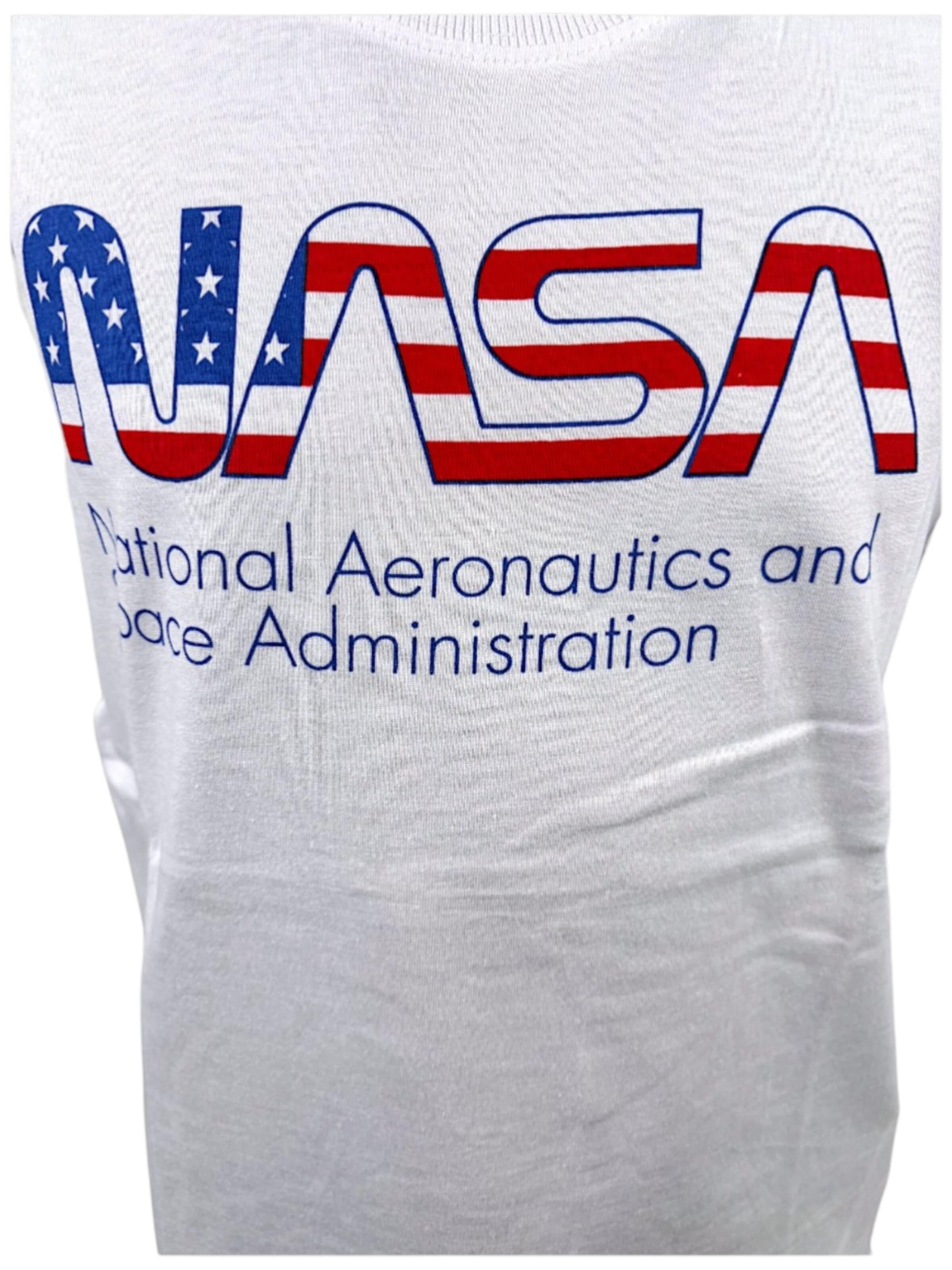 NASA Shirt 'NASA'‌‌‌‌‌‌‌‌ in Weiß