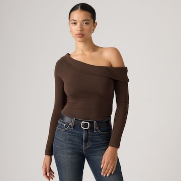 LEVI'S ® Тениска 'CLARA' в кафяво: отпред