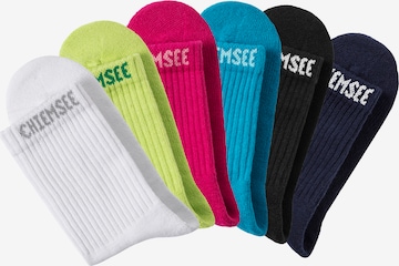 CHIEMSEE Athletic Socks in Blue: front