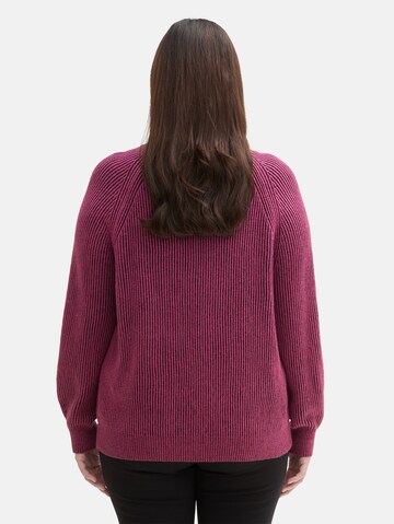 Tom Tailor Women + Trui in Roze