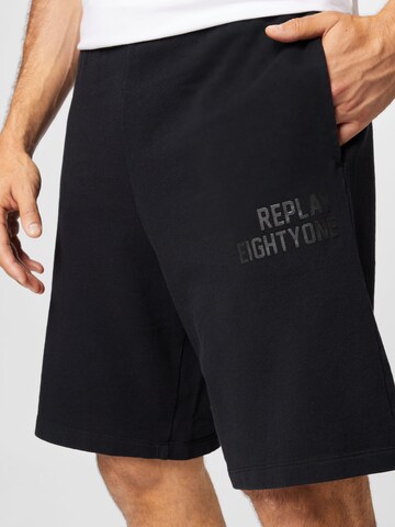 REPLAY Regular Pants in Black