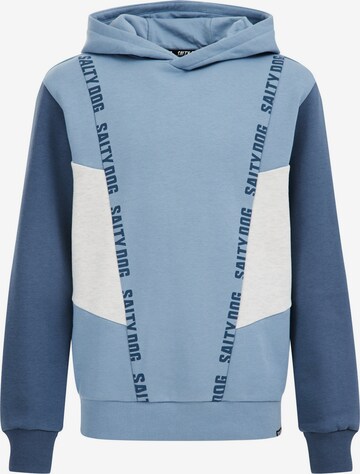 Sweat WE Fashion en bleu : devant