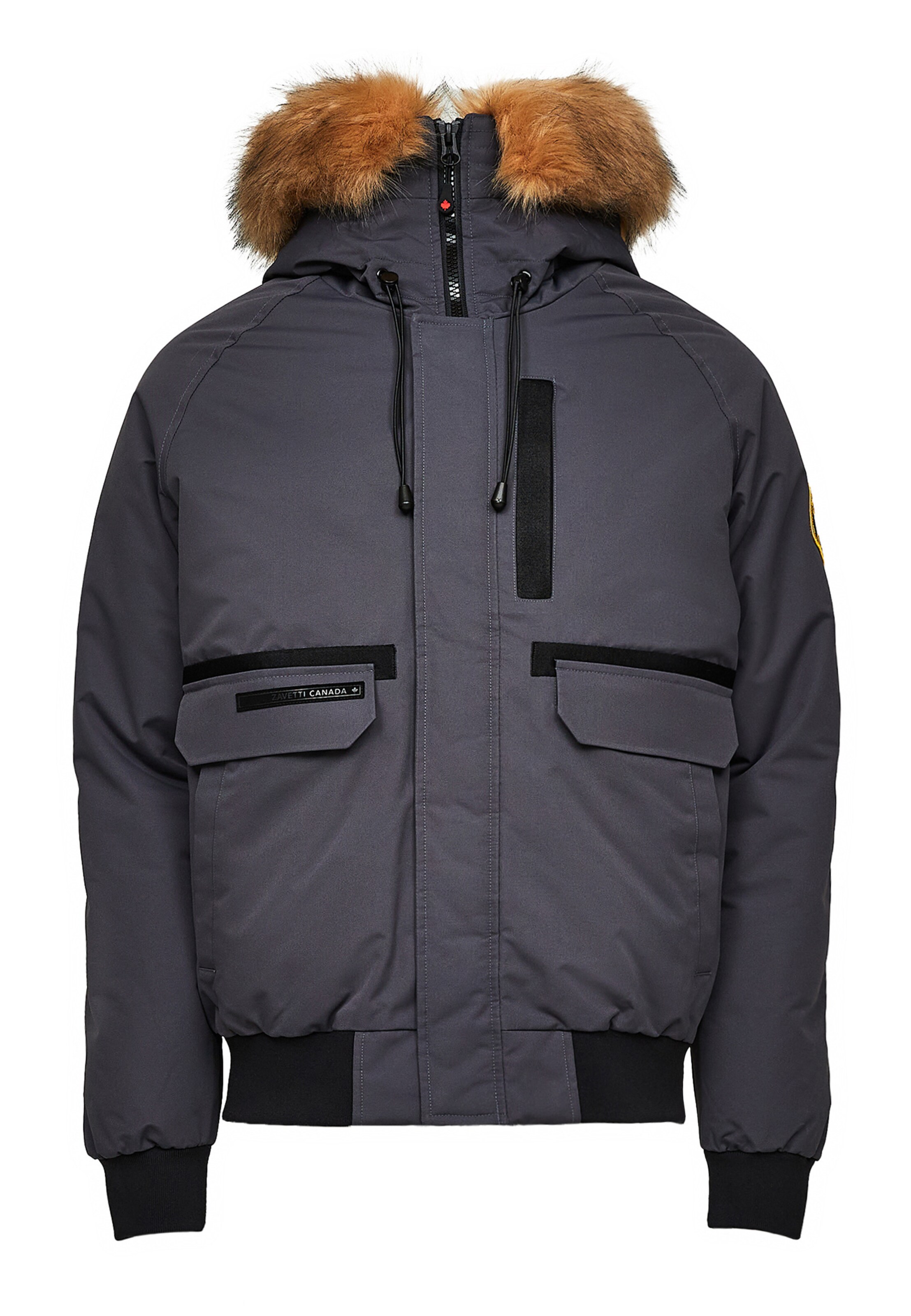 Zavetti Canada Jacke 'Abelli 2.0' in Grau: Vorderseite