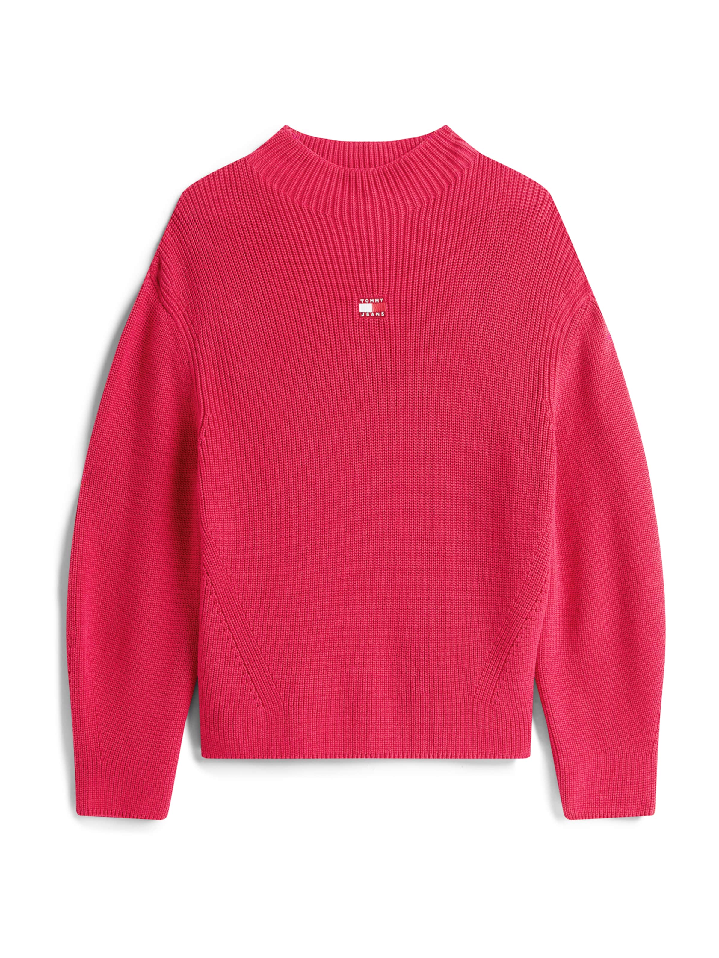 Pull-over Tommy Jeans en rouge : devant