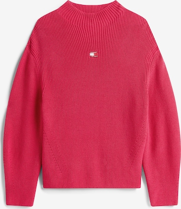 Pull-over Tommy Jeans en rouge : devant