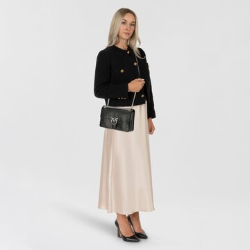 Borsa a tracolla 'Love One' di PINKO in nero: frontale