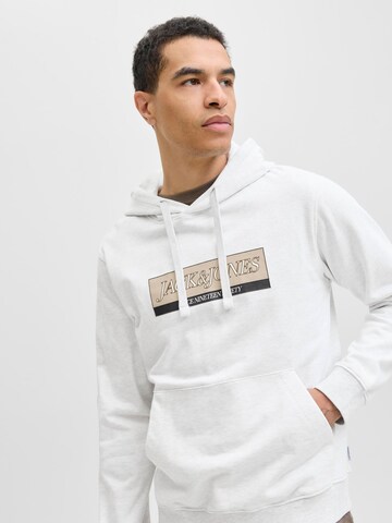 Bluză de molton 'JORINWOOD' de la JACK & JONES pe alb