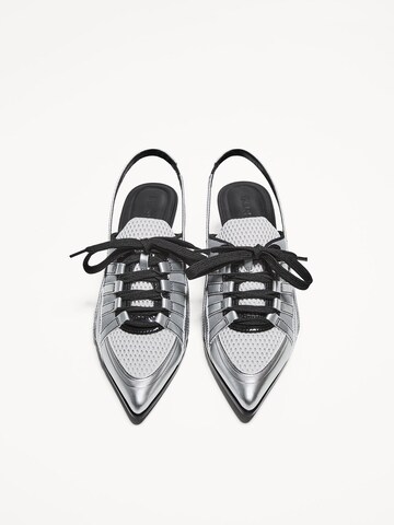 Décolleté sling di Bershka in grigio