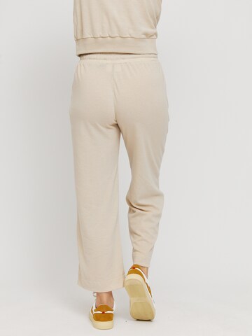 Wide leg Pantaloni 'Chilly' di mazine in bianco