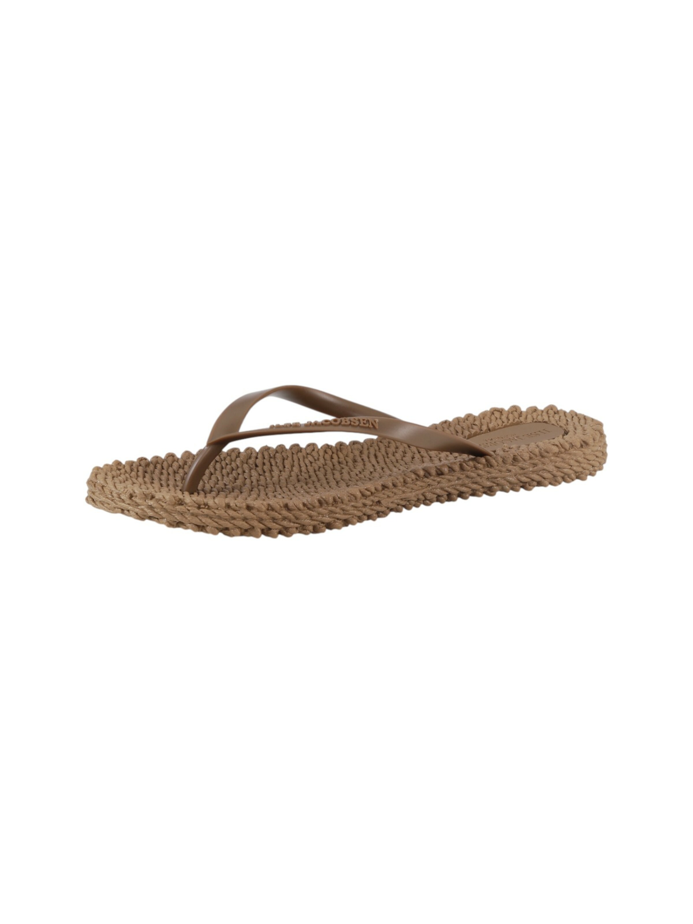 ILSE JACOBSEN T-Bar Sandals 'Cheerful 02' in Brown: front