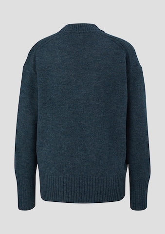 QS Oversized trui in Blauw