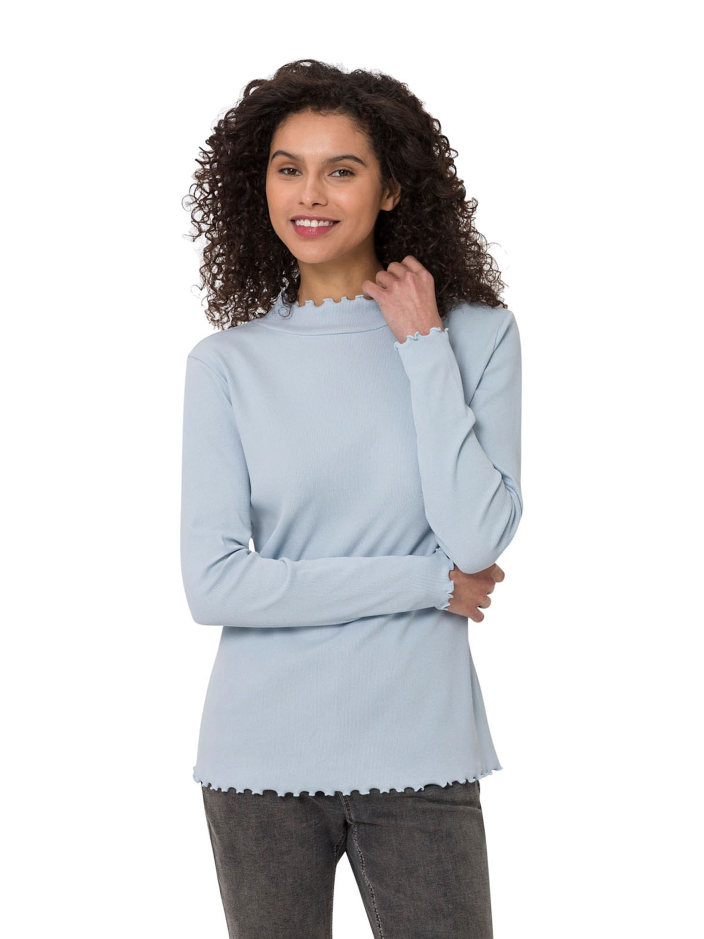 heine Tričko – modrá: přední strana