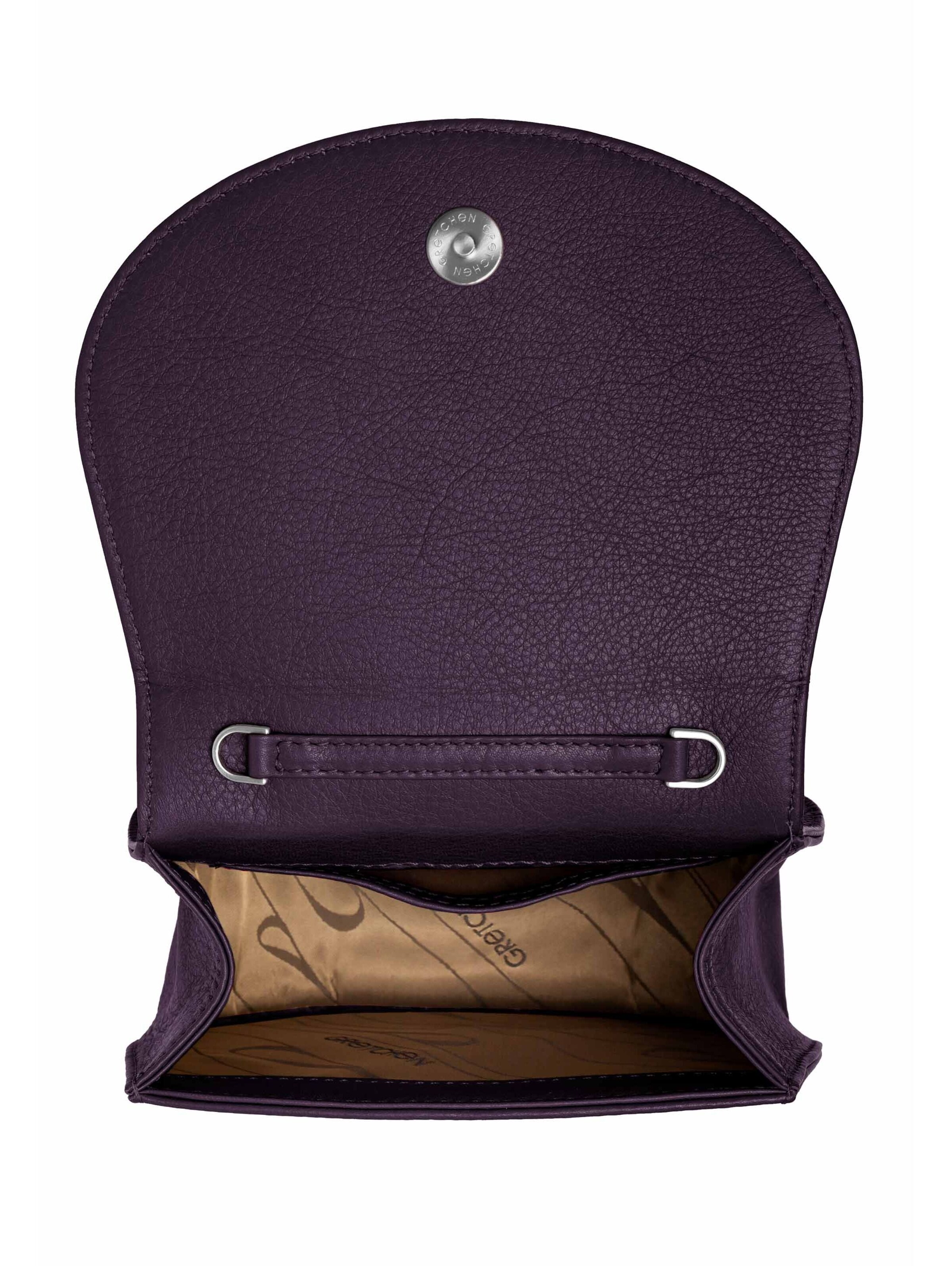 Gretchen Handbag 'Ebony Mini Loop' in Purple