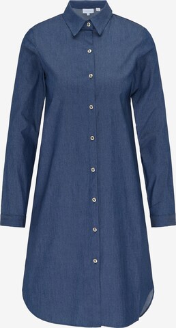 usha BLUE LABEL Shirt Dress in Blue: front