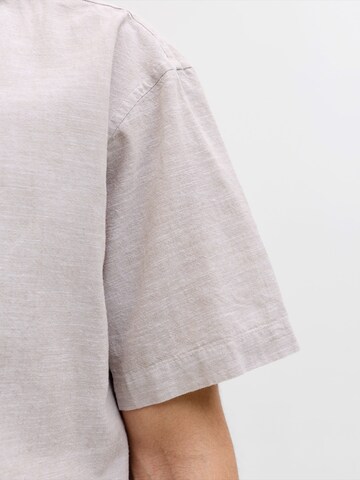 Fit confort Chemise 'JJESUMMER' JACK & JONES en gris