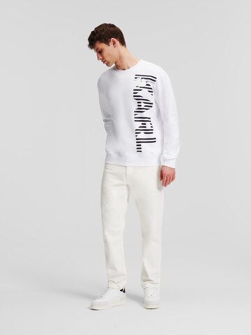 Sweat-shirt Karl Lagerfeld en blanc