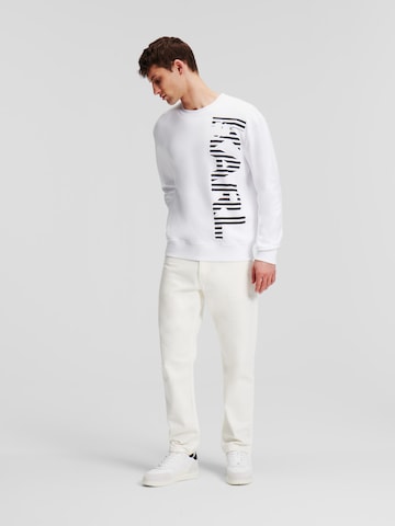 Karl Lagerfeld Sweatshirt i vit