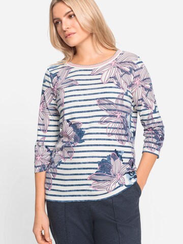 Olsen Shirt in Blauw: voorkant