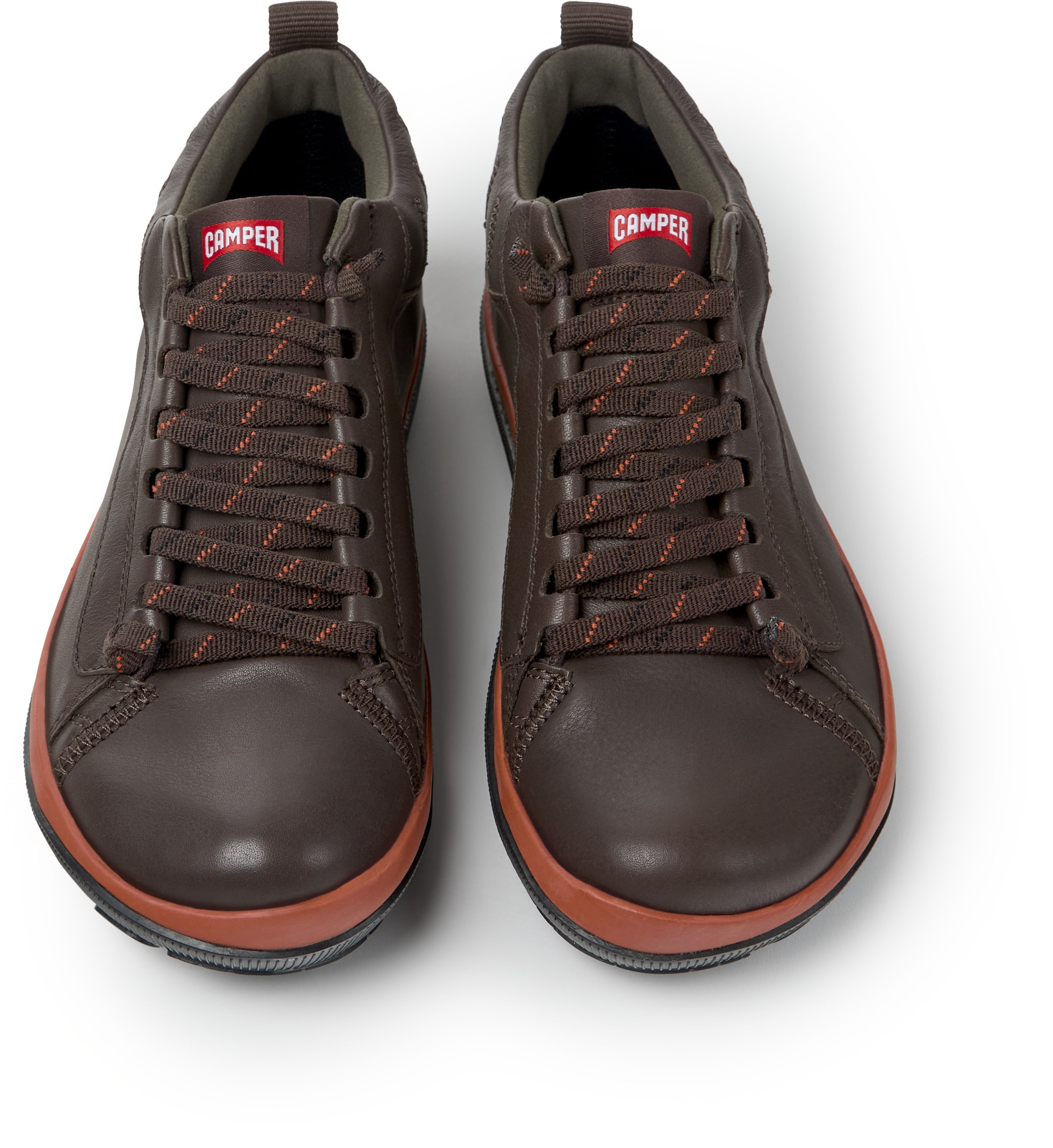 Stivale stringato ' Peu Pista ' di CAMPER in marrone