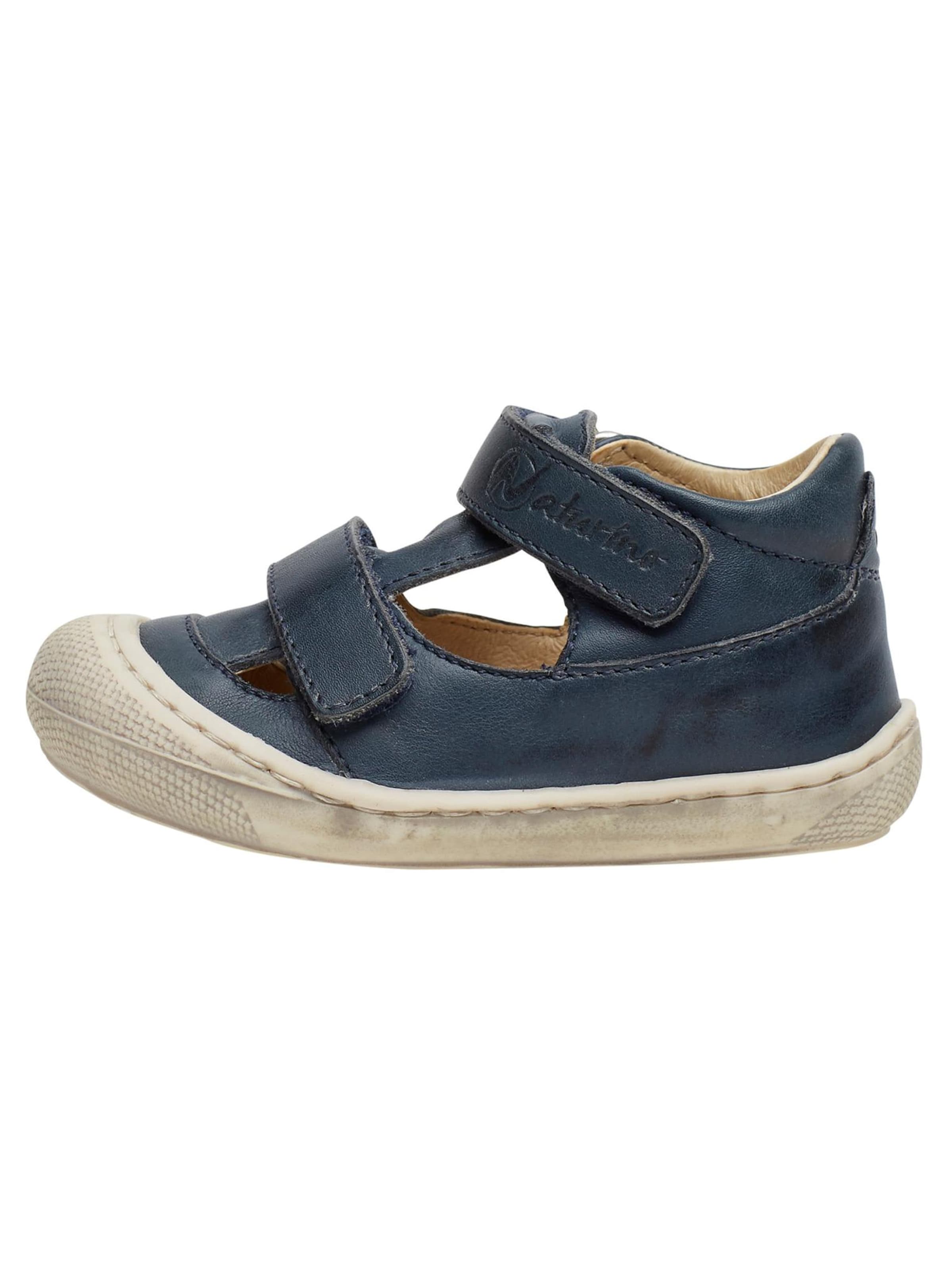 NATURINO Offene Schuhe 'PUFFY' in Blau: Vorderseite