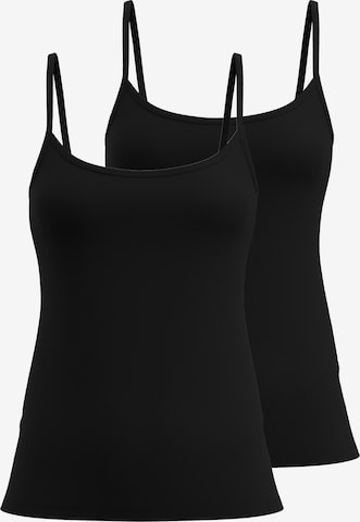 Maillot de corps CALIDA en noir : devant