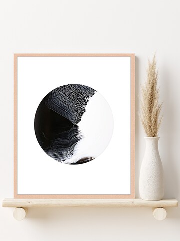Liv Corday Image 'Abstract Moon' in Brown