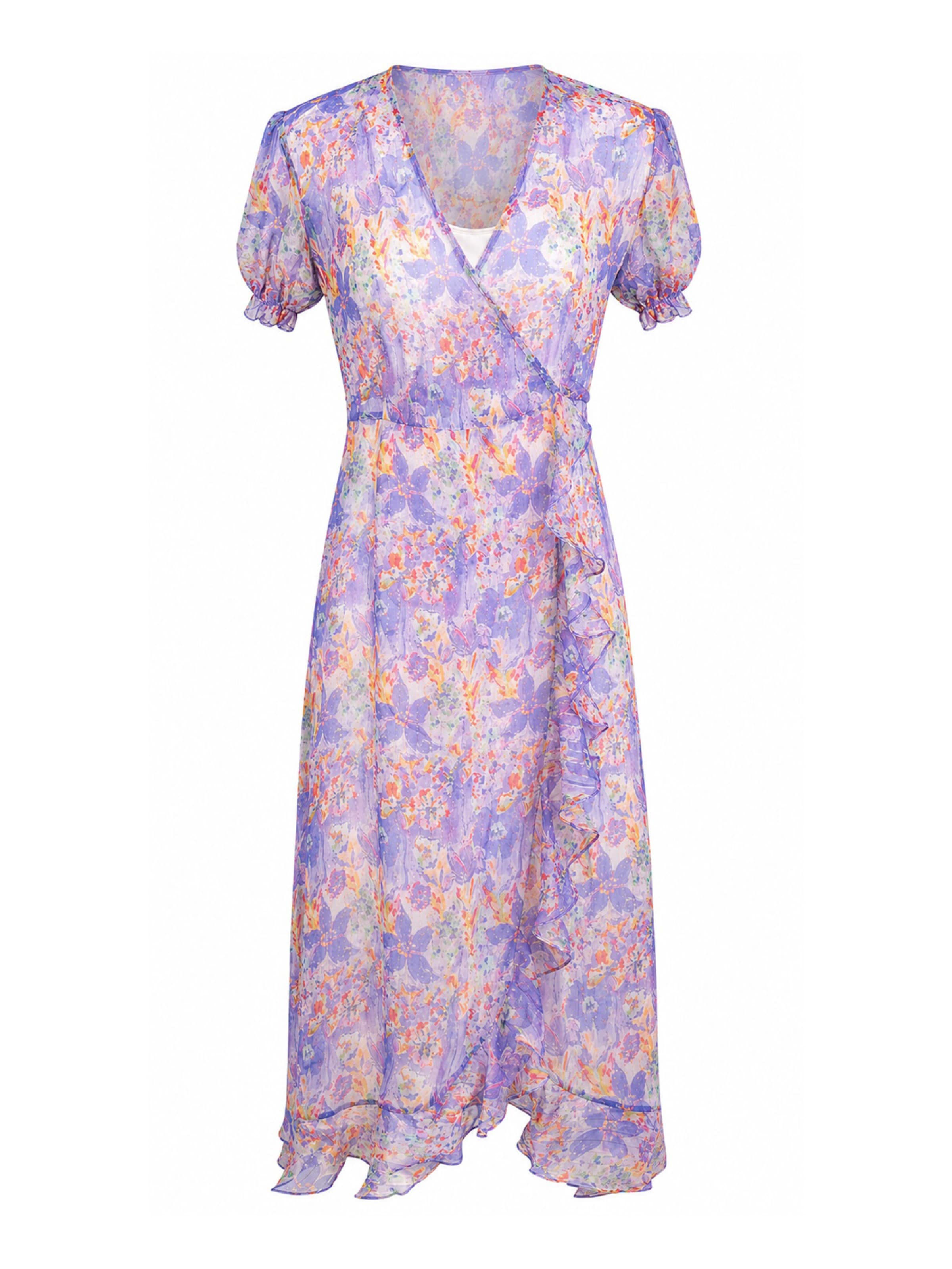Introvertie VIENNA Summer dress in Purple: front