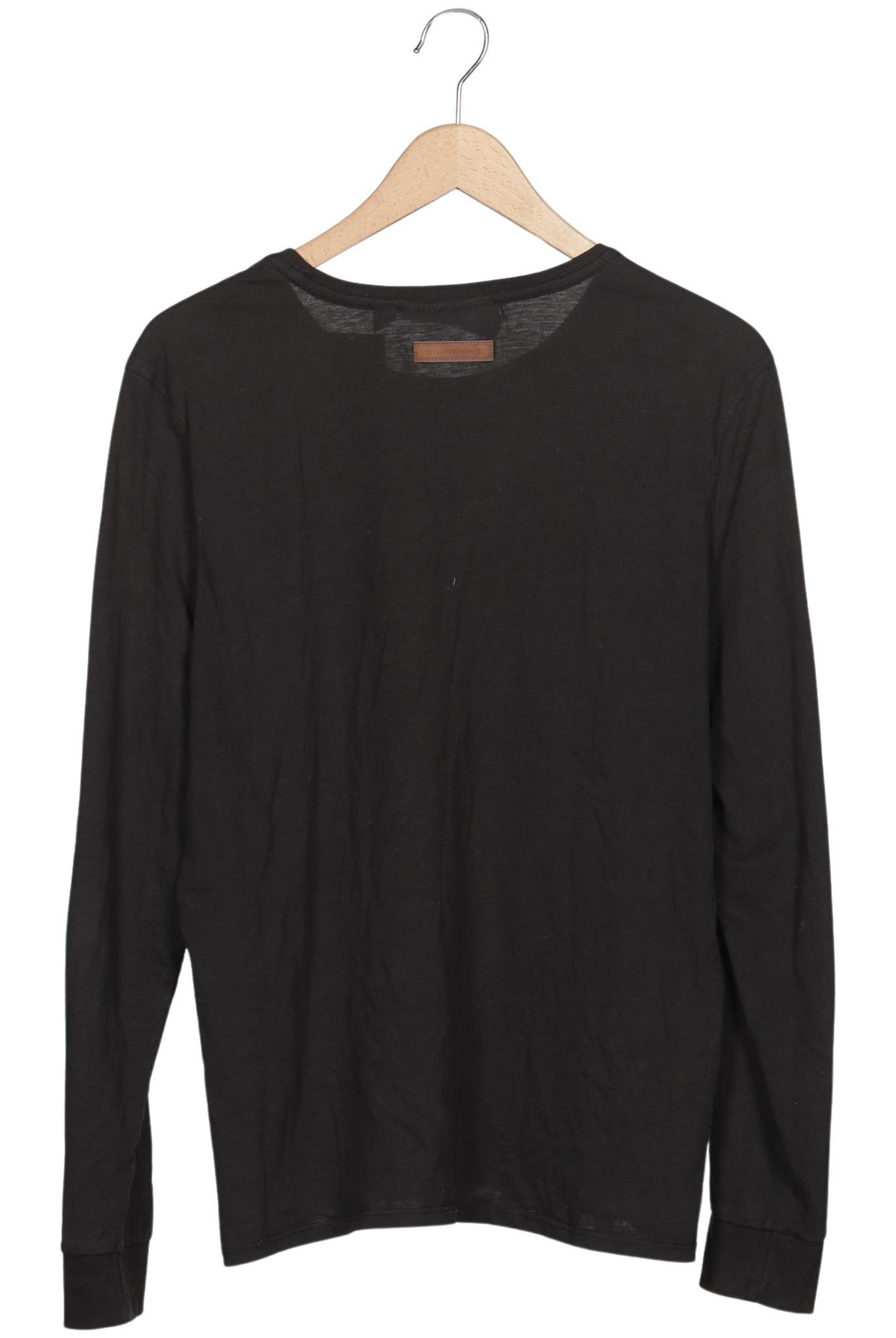 naketano Langarmshirt L in Schwarz