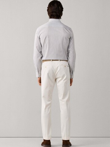 Hackett London Slim fit Chino trousers 'KENSINGTON ' in White