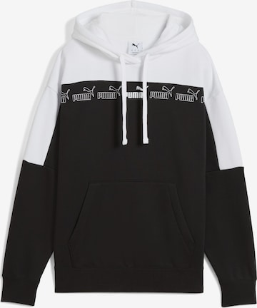 Sweat-shirt 'Around The Block' PUMA en noir : devant