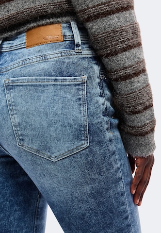 s.Oliver Slimfit Jeans 'Betsy' i blå