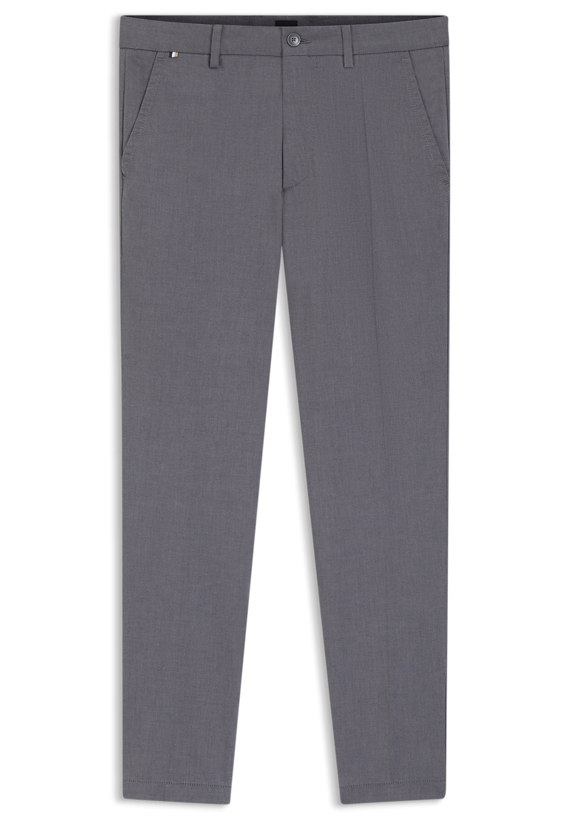BOSS Slimfit Hose 'H-Kaiton1' in Grau: Vorderseite